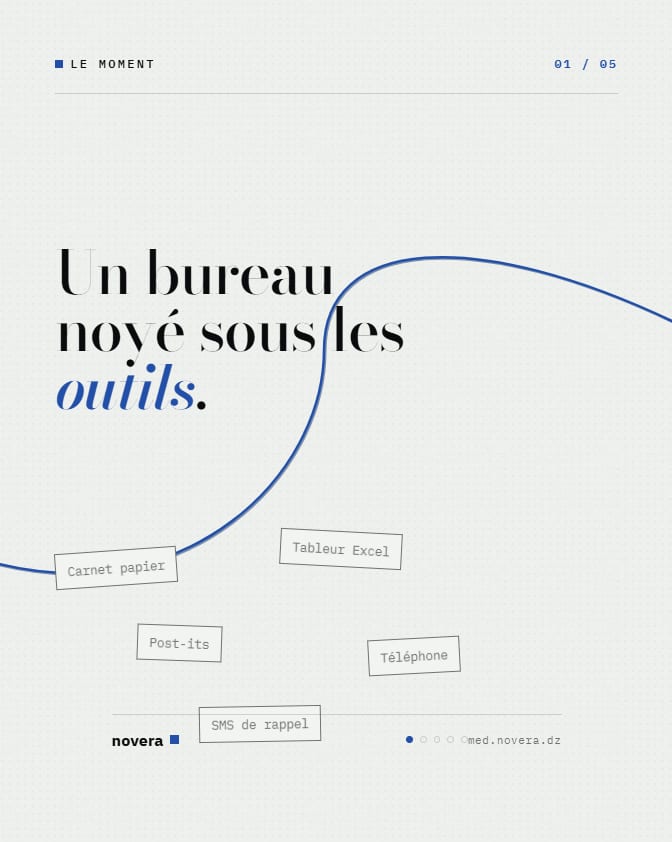 Novera MED — Le SaaS de gestion du cabinet médical — 2